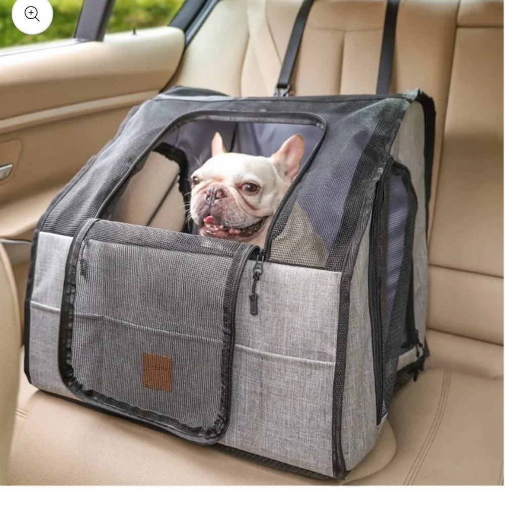 Frenchie Dog Seat Travel Carrier Size Medium